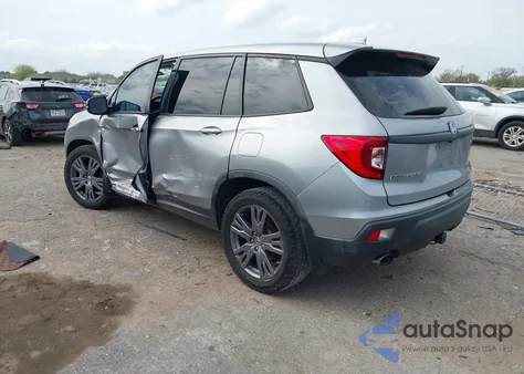 2019 Honda Passport Ex-L from USA, damaged, VIN 5FNYF7H52KB010091